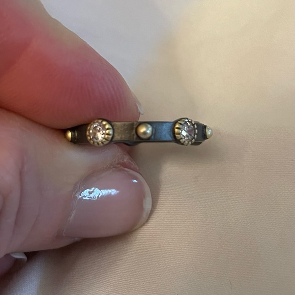 Stackable multi metal rings - Picture 3 of 5